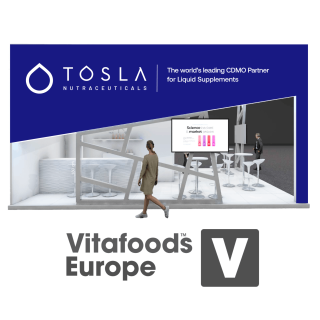 TOSLA Nutraceuticals at Vitafoods Europe 2026